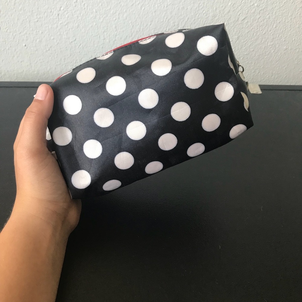 Polka Dot Makeup/Pencil Bag
